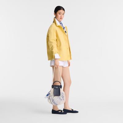 Le Pliage Collection 网兜包 , 海军蓝色 - 帆布