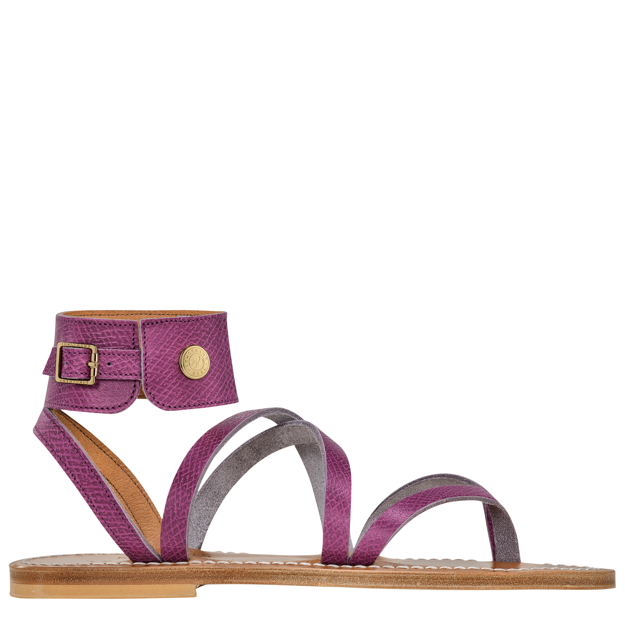 Sandals, 深紫色 - 查看 1
        4 - 放大 Longchamp x K.Jacques Sandals, 深紫色