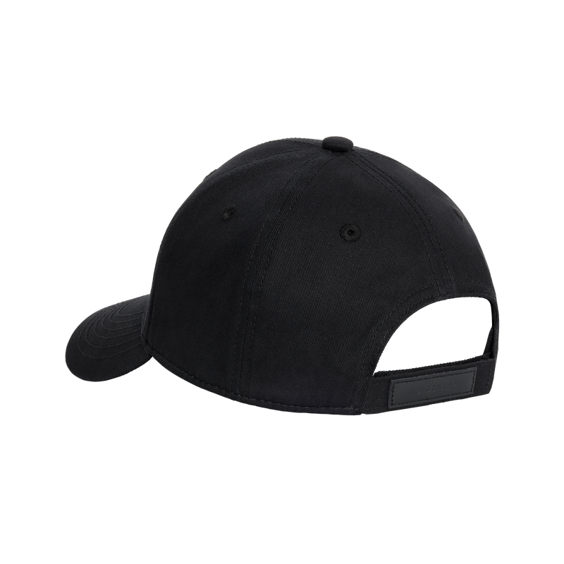 Cap , Black - Organic cotton  - View 3 of  4