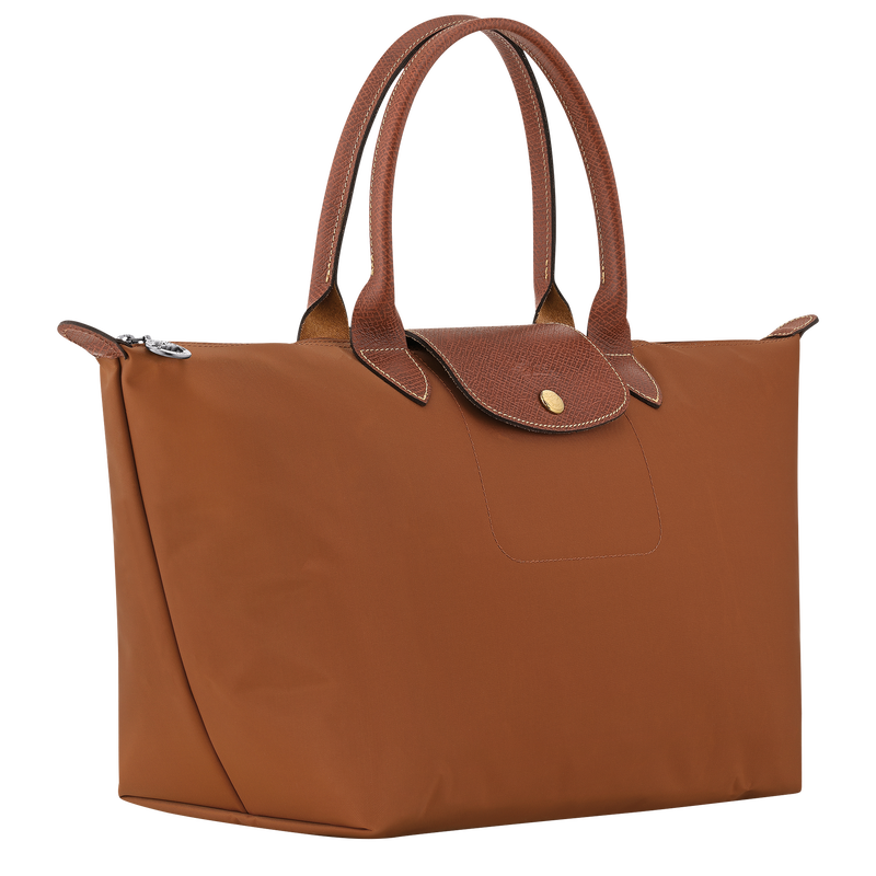 Le Pliage Original L Handbag , Cognac - Canvas  - View 3 of  8