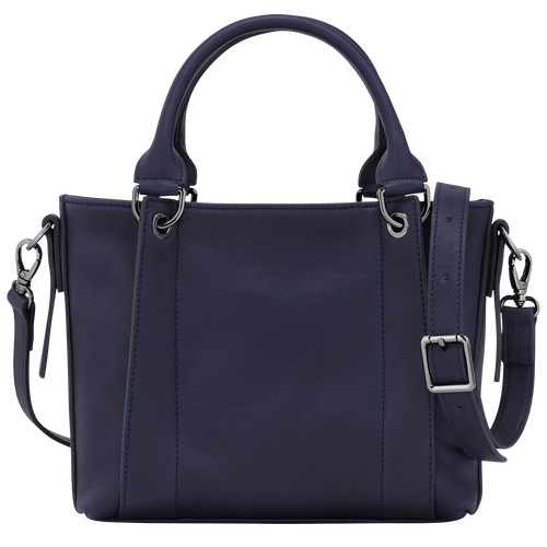 Longchamp 3D S 手提包 , 浆果紫 - 皮革 - 查看 4 5
