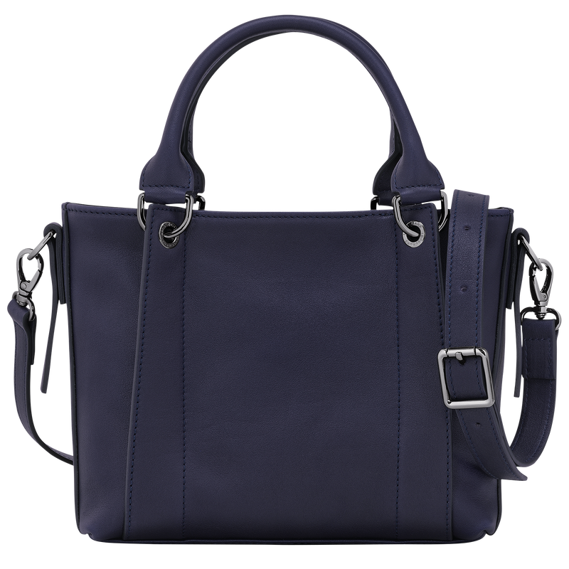 Longchamp 3D S 手提包 , 浆果紫 - 皮革  - 查看 4 5