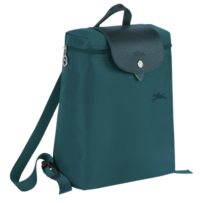 Le Pliage Green 双肩背包, 孔雀蓝色