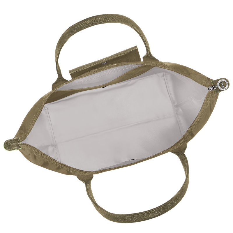 Le Pliage Green L Tote bag , Artichoke - Recycled canvas  - View 5 of  7