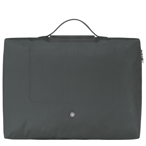 Le Pliage Green S Briefcase , Graphite - Recycled canvas - View 4 of  5