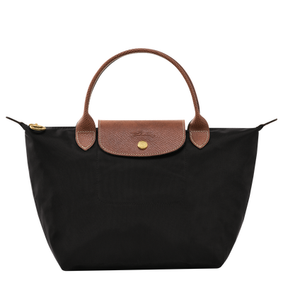 Le Pliage Original S 手提包 , 黑色 - 再生帆布
