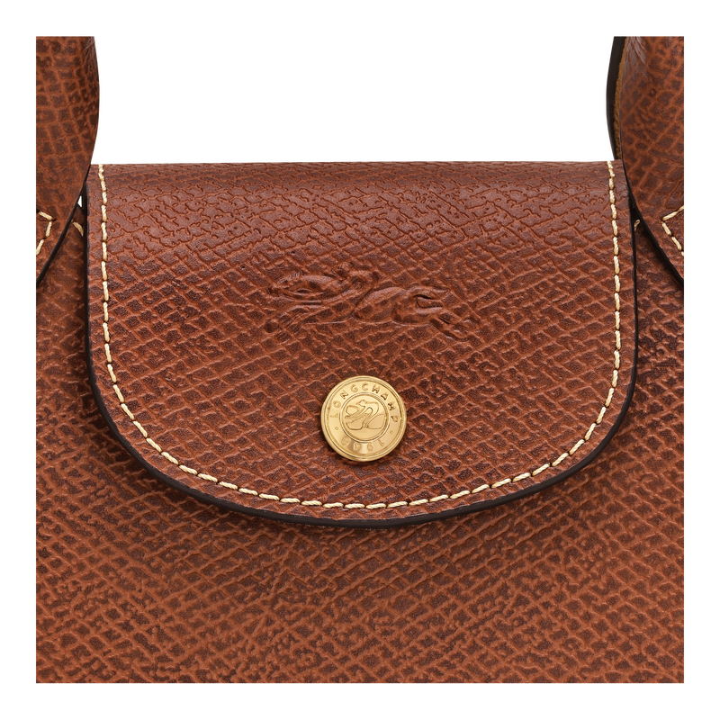 &Eacute;pure XS Tote bag , Brown - Leather  - View 5 of  5