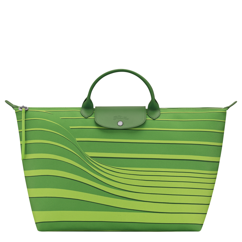 Le Pliage Collection S 旅行包 , 传统绿 - 帆布  - 查看 1 4
