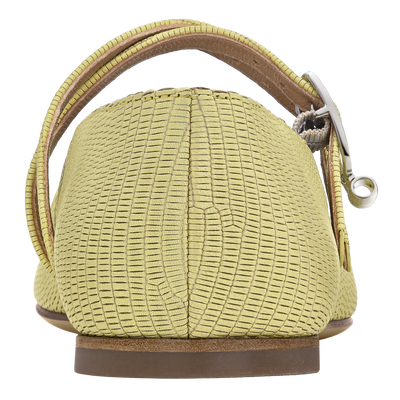 Le Foulonn&eacute; Ballerinas, Lime