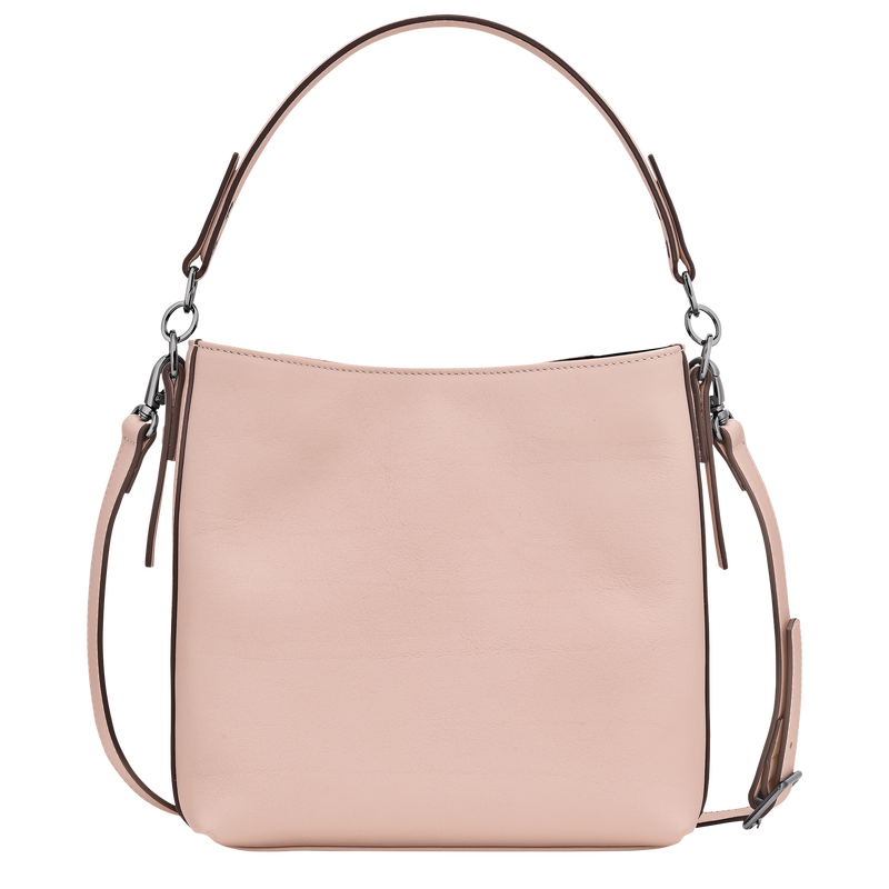 Longchamp 3D S 斜挎包 , 花瓣粉 - 皮革  - 查看 4 4