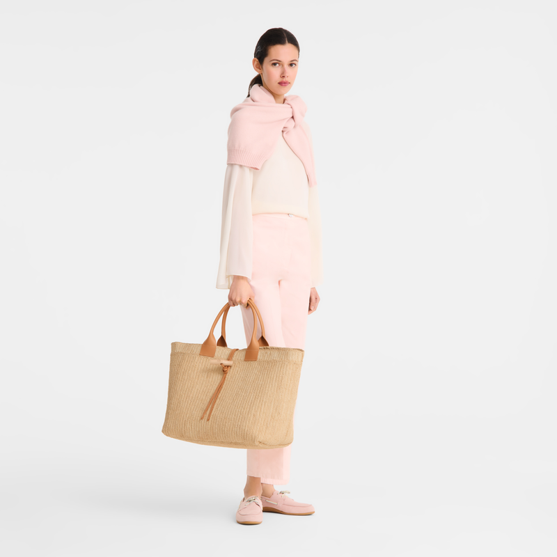 Le Roseau XL Tote bag , Vegetal - Canvas  - View 2 of  4