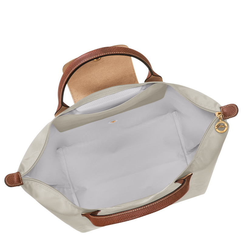 Le Pliage Original M 手提包 , 鹅卵石 - 再生帆布  - 查看 4 6