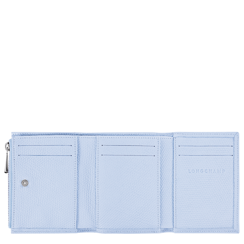 Le Roseau Compact wallet , Wave - Leather  - View 3 of  3