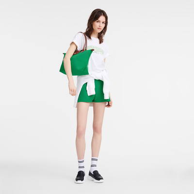 Le Pliage Original M 托特包 , 绿色 - 再生帆布