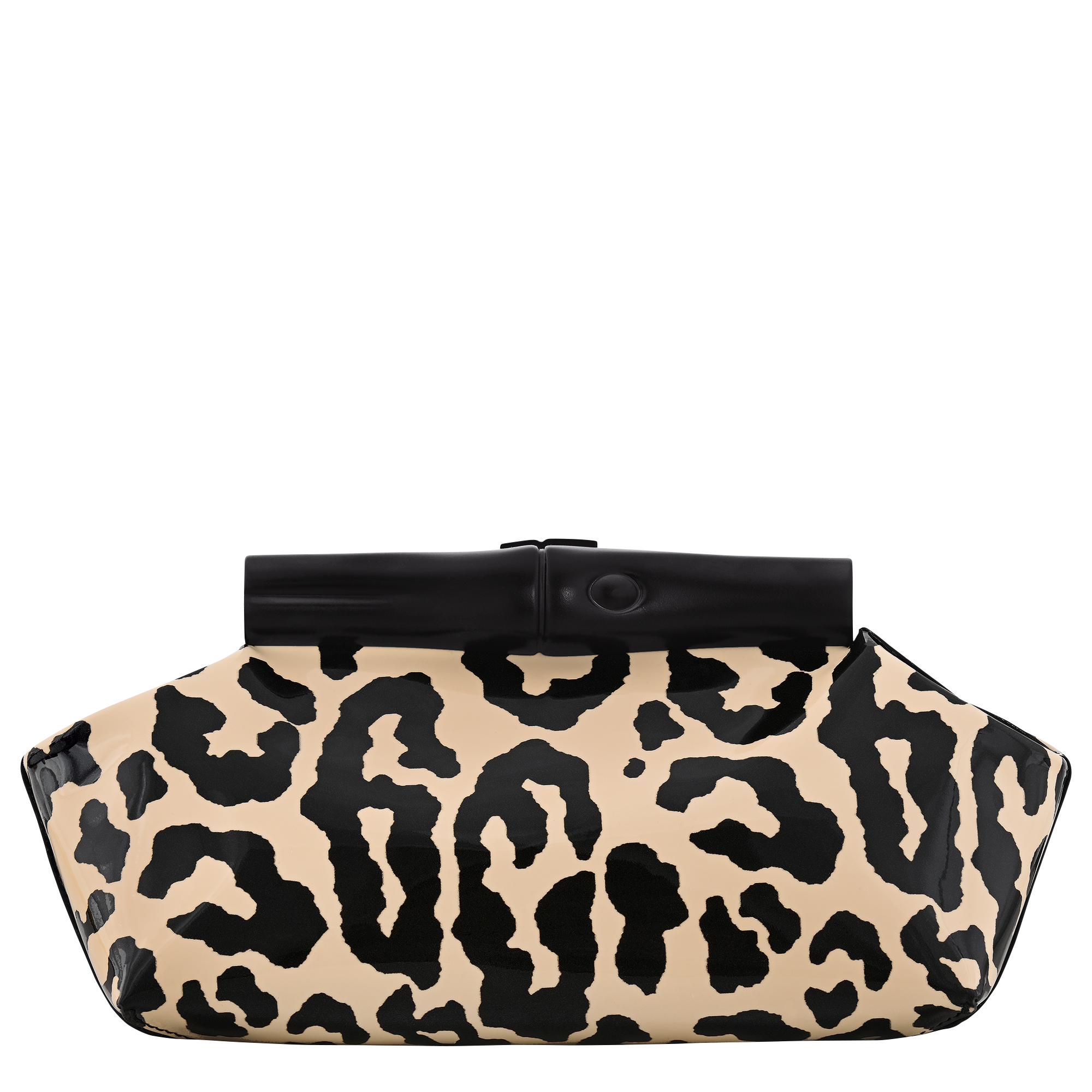 Le Roseau 手拿包 S, Black/Beige
