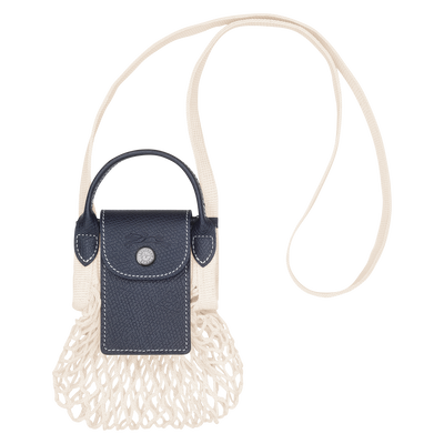 Le Pliage Collection XS 网兜包 , 海军蓝色 - 帆布