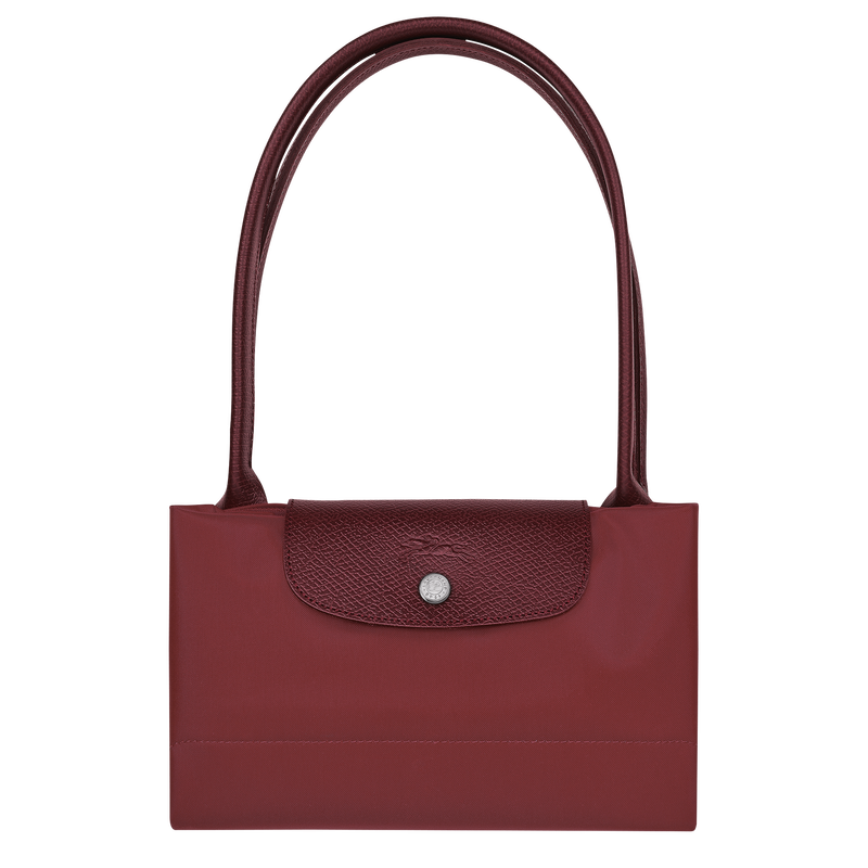 Le Pliage Green L Tote bag , Pomegranate - Recycled canvas  - View 7 of  7