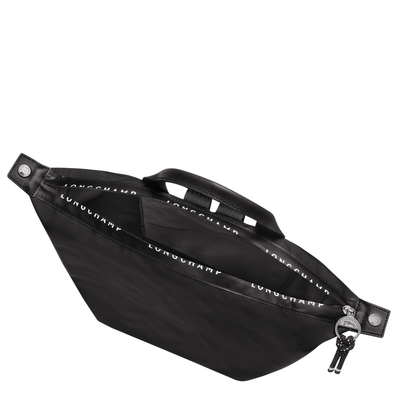 Le Pliage Energy L 双肩背包 , 黑色 - 再生帆布  - 查看 5 5