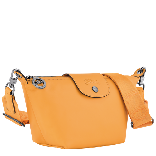 Le Pliage Xtra XS Crossbody bag , Apricot - Leather - View 3 of  6