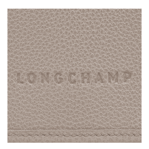 Le Foulonné XS Clutch , Turtledove - Leather - View 6 of  6