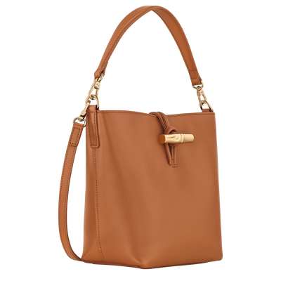 Le Roseau 水桶包 XS, 腰果棕