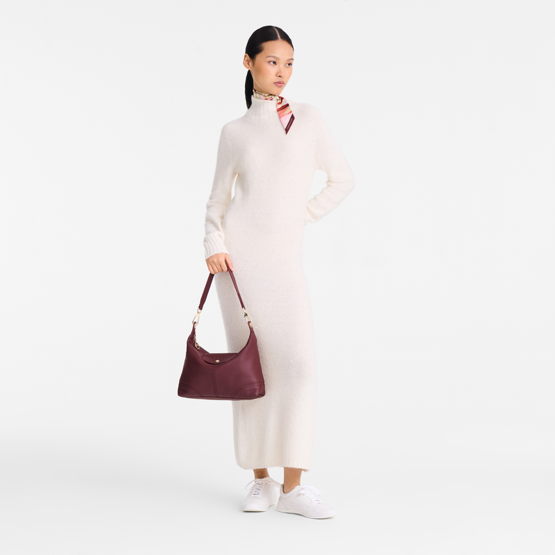 Le Pliage Xtra L 单肩包 , 勃艮第色 - 皮革  - 查看 2 6