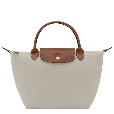 Le Pliage Original S Handbag , Pebble - Recycled canvas