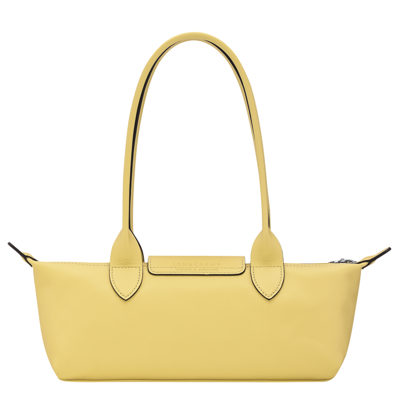 Le Pliage Xtra M Shoulder bag , Lime - Leather  - View 3 of  5