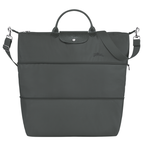 Le Pliage Green Travel bag expandable , Graphite - Recycled canvas - View 1 of  7
