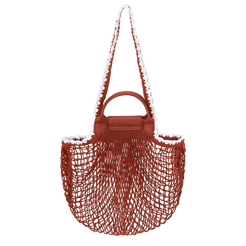 Le Pliage Collection L 网兜包 , 赤陶色 - 帆布  - 查看 4 4