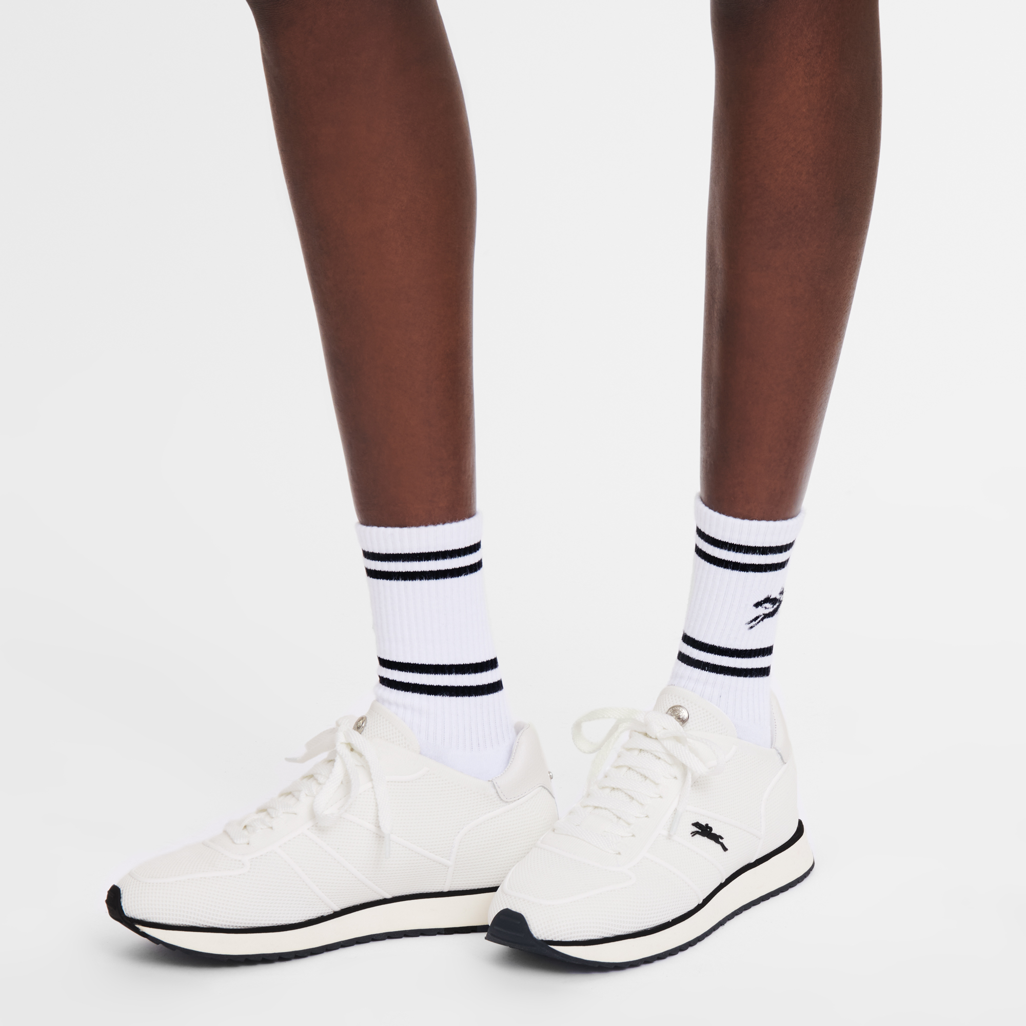 Sneakers, Ecru - View 2 of
7 - zoom in Le Pliage Collection Sneakers, Ecru