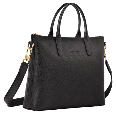 Le Foulonn&eacute; Briefcase S, Black