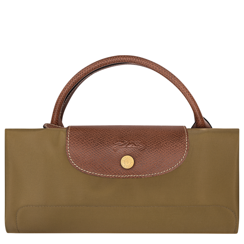Le Pliage Original XL Travel bag , Olive - Recycled canvas  - View 6 of  6