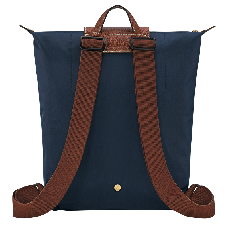 Le Pliage Original M Backpack , Navy - Recycled canvas  - View 4 of  7