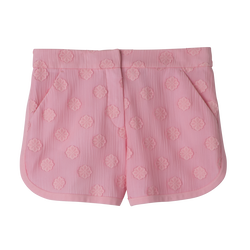 短裤 , 粉红色 - 帆布