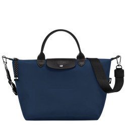 Le Pliage Energy L 中号手提包 , 海军蓝色 - 再生帆布