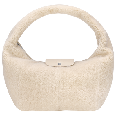 Le Pliage Xtra L Hobo bag , Ecru - Leather