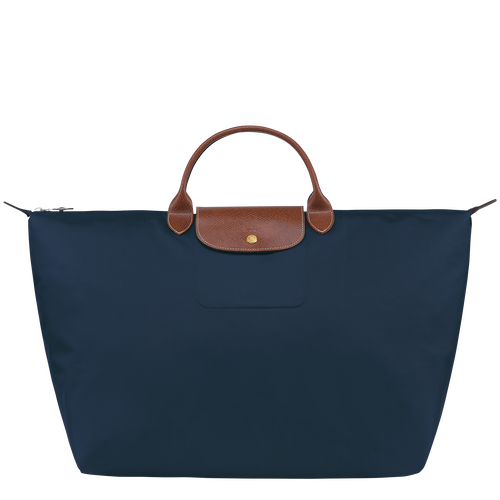 Le Pliage Original S Travel bag , Navy - Recycled canvas - View 1 of  7
