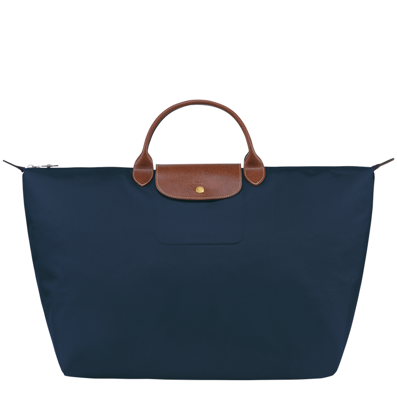 Le Pliage Original S Travel bag , Navy - Recycled canvas  - View 1 of  7