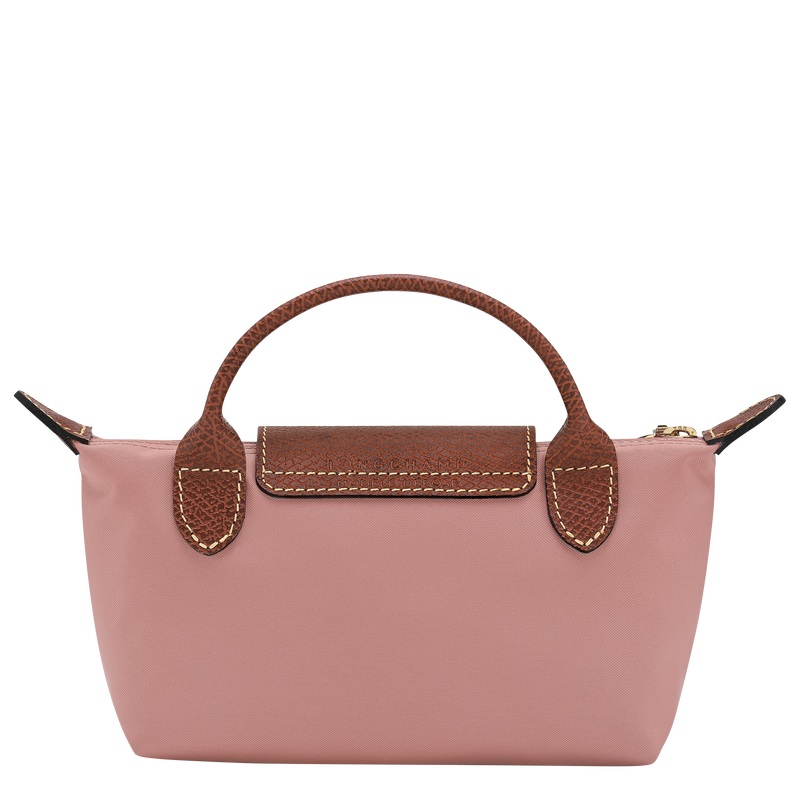 Le Pliage Original 化妆包 , 茶粉色 - 再生帆布  - 查看 4 6