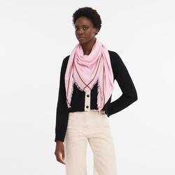 La Médaille Longchamp Shawl , Pink - OTHER