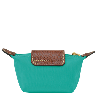 Le Pliage Original 零钱包 , Turquoise - 再生帆布