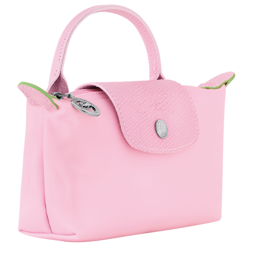 Le Pliage Green 化妆包 , 粉红色 - 再生帆布 - 查看 3 5