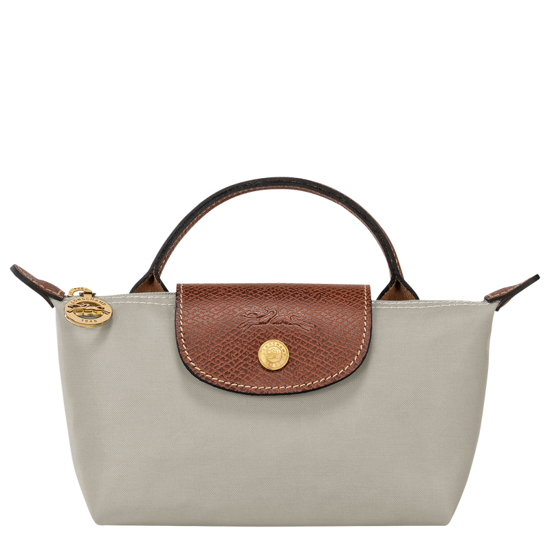 Le Pliage Original 化妆包 , 鹅卵石 - 再生帆布  - 查看 1 6