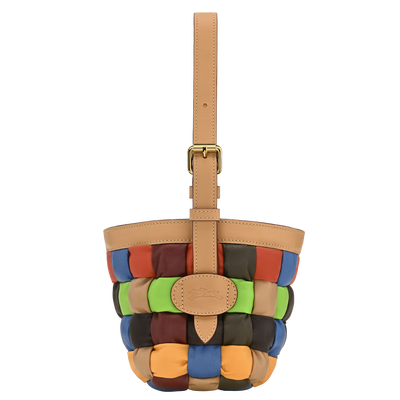 Re-Play S Bucket bag , Multicolor - Leather