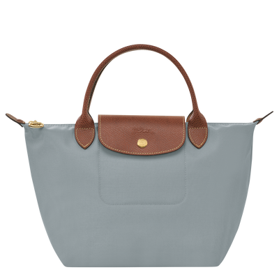 Le Pliage Original S 手提包 , 浅灰色 - 再生帆布