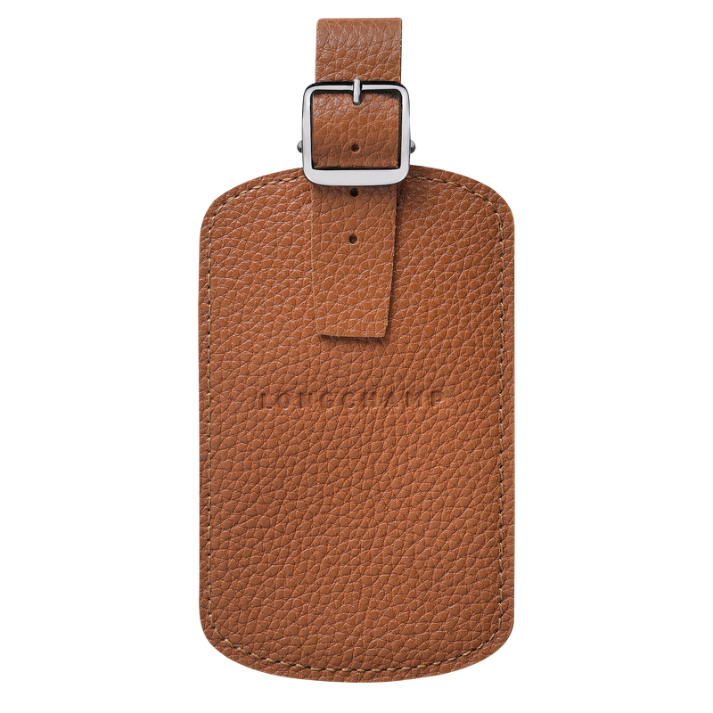 Le Foulonn&eacute; Luggage tag , Caramel - Leather  - View 1 of  1