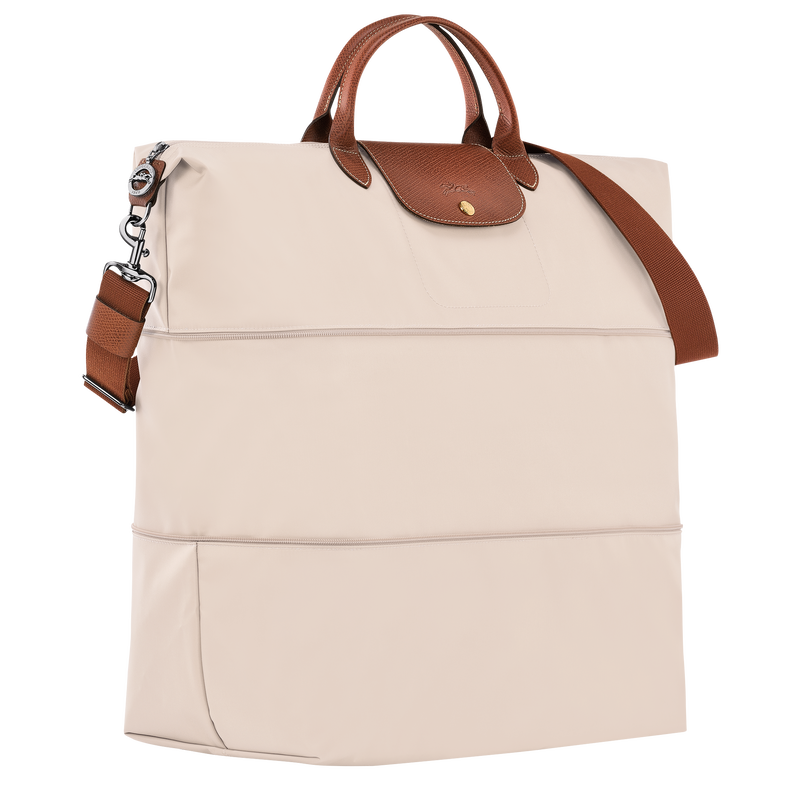Le Pliage Original 可扩展旅行包 , 纸张白 - 再生帆布  - 查看 3 8
