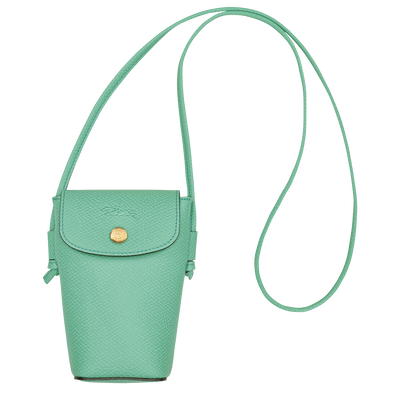 &Eacute;pure 皮革滚边装饰手机壳 , 薄荷绿 - 皮革