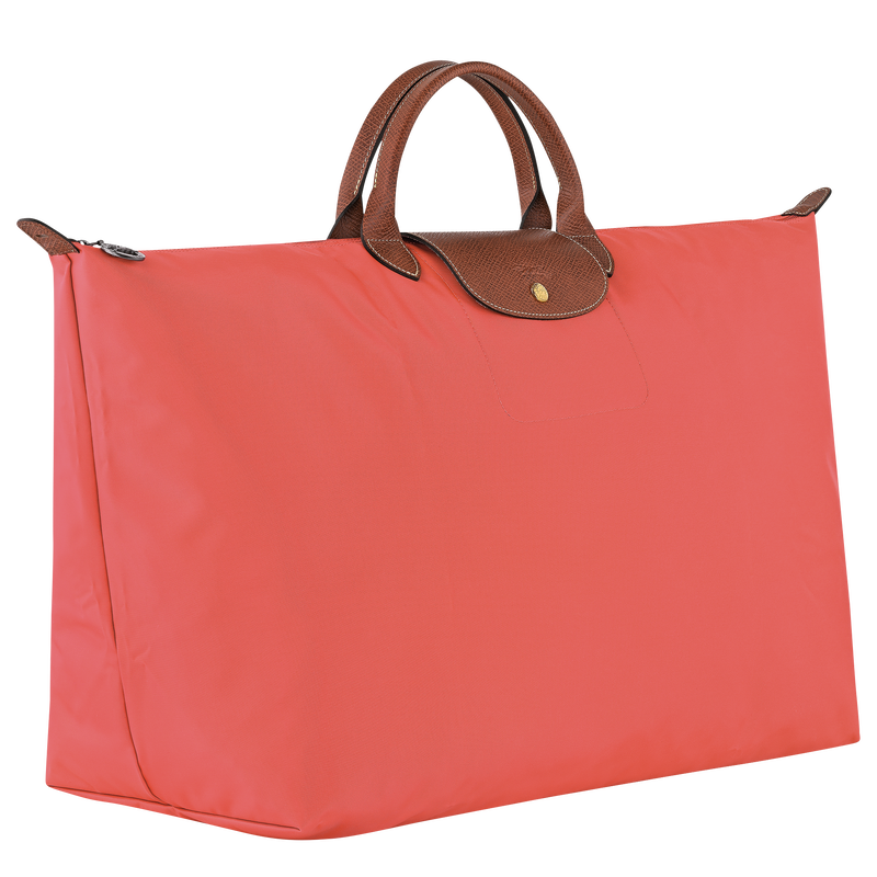 Le Pliage Original XL Travel bag , Strawberry - Recycled canvas  - View 2 of  6